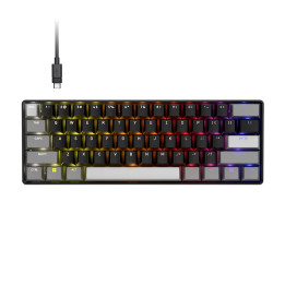 Геймърска професионална компактна клавиатура Corsair Clipper Pro Mini 60-Core - CH-979101J-NA - 1
