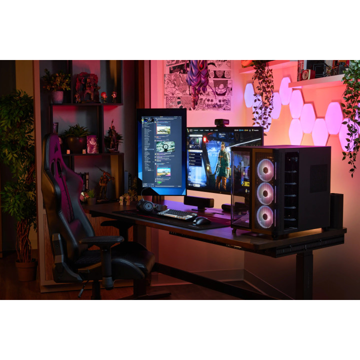 Геймърска професионална компактна клавиатура Corsair Clipper Pro Mini 60-Core - CH-979101J-NA - 14