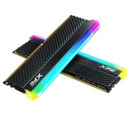 RAM памет ADATA XPG D45G, 16GB(2x8GB) DDR4 3200MT/s CL16, Intel XMP/ AMD - AX4U32008G16A-DCBKD45G - 1