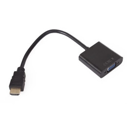 Адаптер Vcom HDMI M to VGA F - CG591-B-0.15m