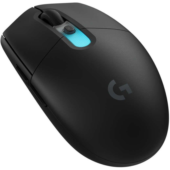 Безжична геймърска мишка Logitech G305 X Superlight, Черен - 910-007739 - 3