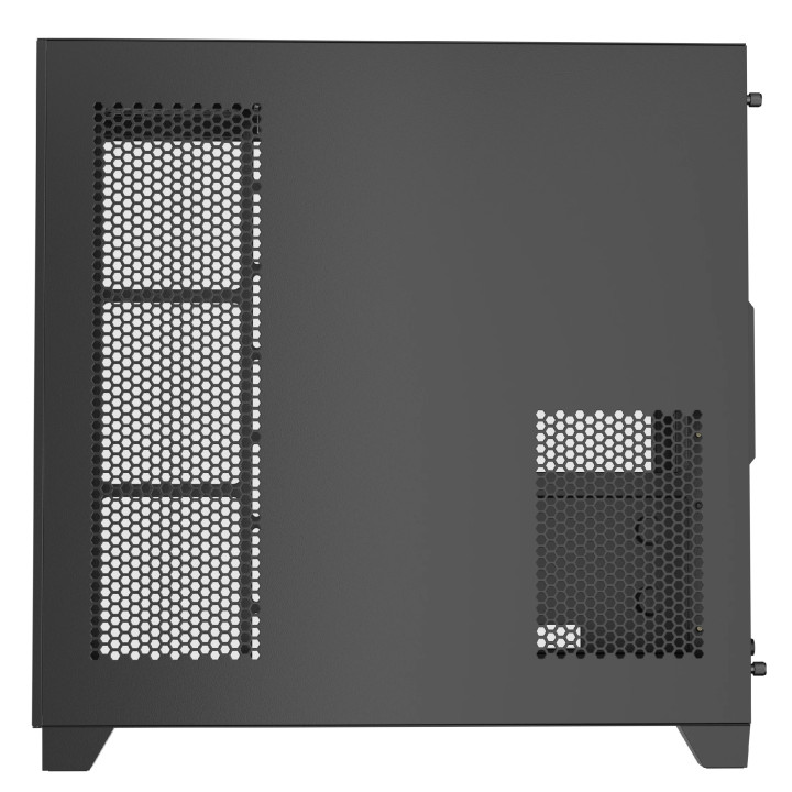 Кутия за компютър 1stPlayer MEGAVIEW MV8 Black, ATX - MV8-TP-BK