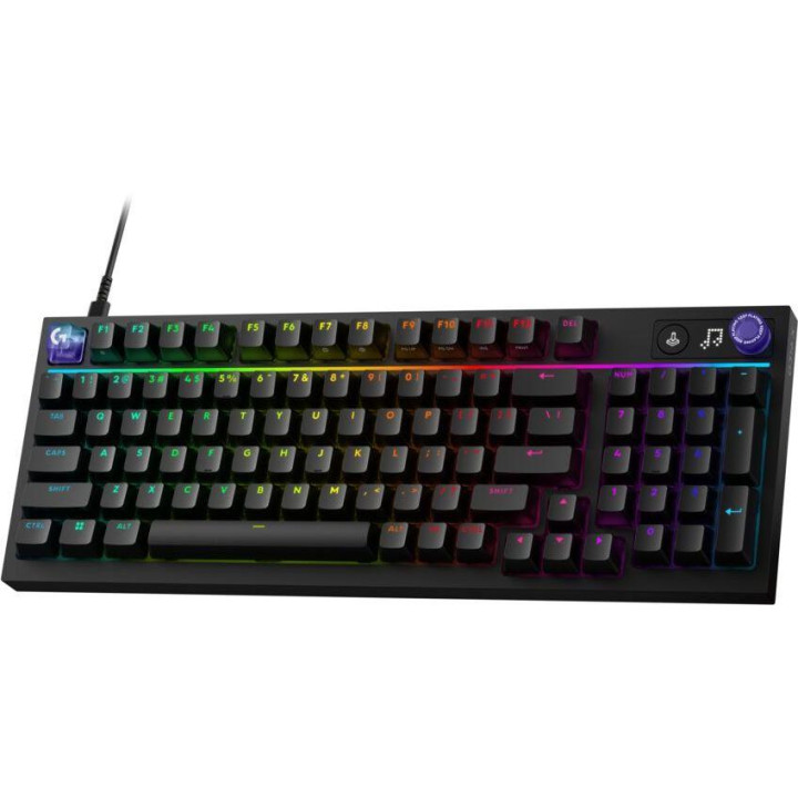  Геймърска механична клавиатура Logitech G316 X 98 - Hot-Swappable Tactile Switch, Black - 920-014195 - 2