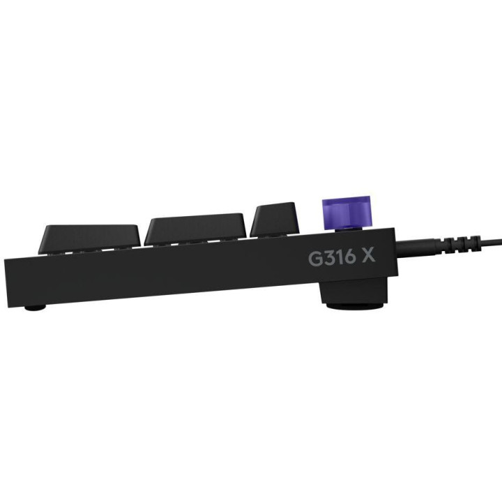  Геймърска механична клавиатура Logitech G316 X 98 - Hot-Swappable Tactile Switch, Black - 920-014195 - 4