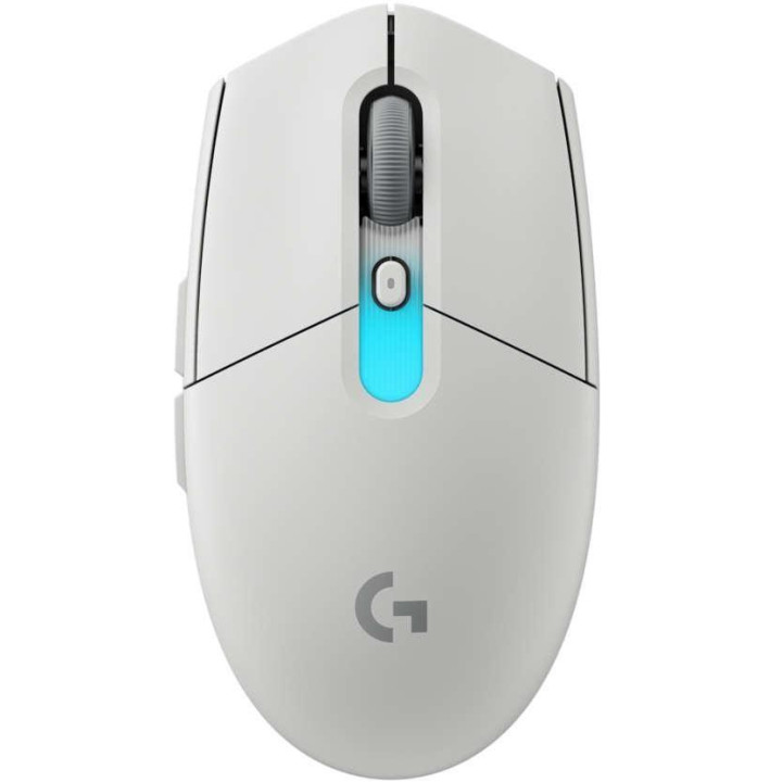 Безжична геймърска мишка Logitech G305 X Superlight, Бяла - 910-007747 - 1