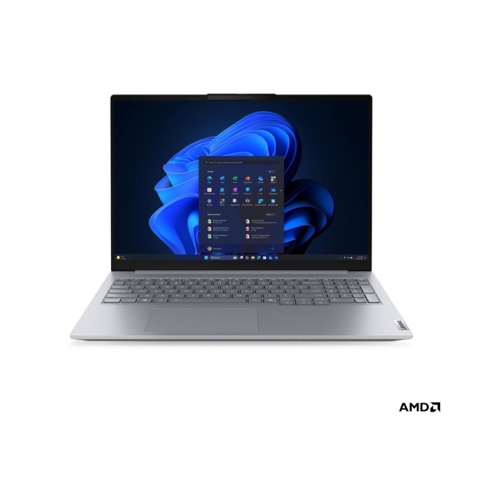 Лаптоп LENOVO ThinkBook 16 G9 AHP, 16" WUXGA 60Hz, AMD Ryzen 7 250 3.3GHz, 16GB DDR5, 512GB SSD, Windows 11 Pro - 21UT000UBM - 1