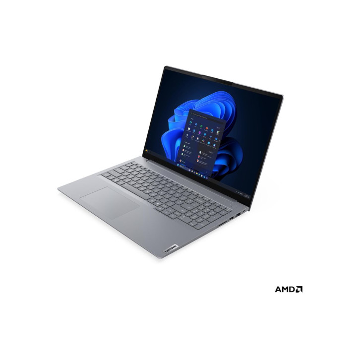 Лаптоп LENOVO ThinkBook 16 G9 AHP, 16" WUXGA 60Hz, AMD Ryzen 7 250 3.3GHz, 16GB DDR5, 512GB SSD, Windows 11 Pro - 21UT000UBM - 3