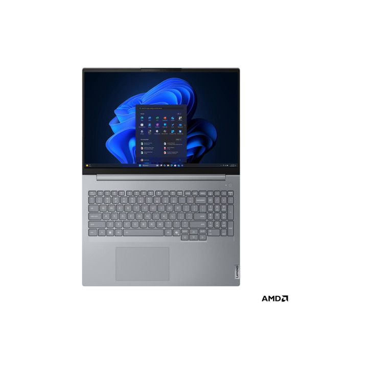 Лаптоп LENOVO ThinkBook 16 G9 AHP, 16" WUXGA 60Hz, AMD Ryzen 7 250 3.3GHz, 16GB DDR5, 512GB SSD, Windows 11 Pro - 21UT000UBM - 4
