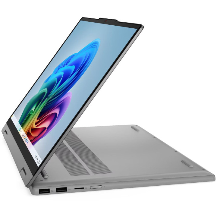 Лаптоп Lenovo IdeaPad 5 2-in-1 15AGP11, 15.3" WUXGA Touch, AMD Ryzen 5 230, 16GB DDR5, 512GB SSD, Windows 11 Home - 83UN001LBM -