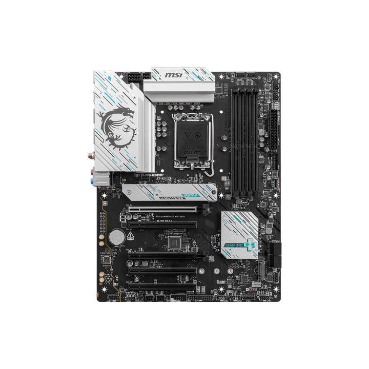 Дънна платка MSI B760 Gaming Plus WiFi DDR4, LGA 1700, DDR4 5333MHz (OC), ATX - 2