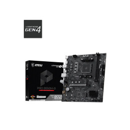 Дънна платка MSI PRO B550M-B, Socket AM4 M-ATX, DDR4 до 4600MHz (OC) - 1