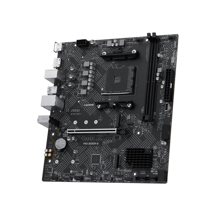 Дънна платка MSI PRO B550M-B, Socket AM4 M-ATX, DDR4 до 4600MHz (OC) - 3