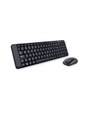 Безжичен комплект клавиатура и мишка Logitech MK220 Combo, черен - 920-003164