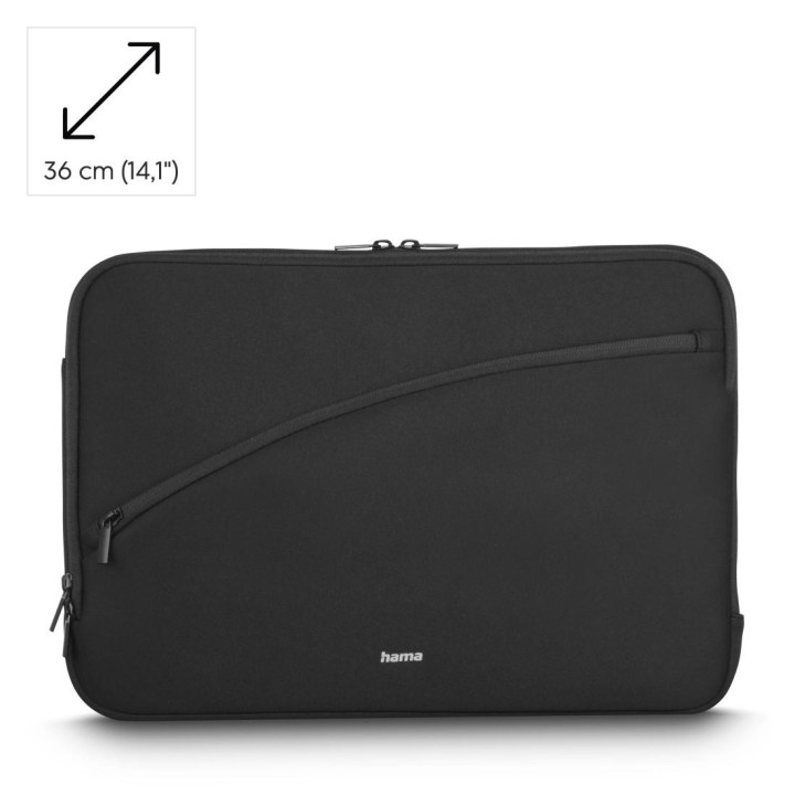 Калъф за лаптоп HAMA Protection, 14.1", черен - HAMA-231042 - 2