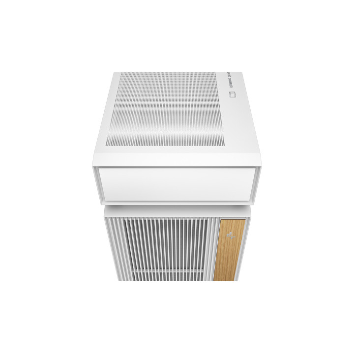 Кутия за компютър DeepCool CL660 WH, Midi Tower, ATX, бял и дърво - R-CL660-WHNNA0-G-1 - 17