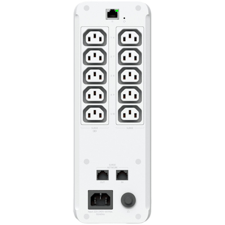 Токозахраващо устройство Ubiquiti UPS-Tower-EU, 1000VA 600W Line Interactive - UPS-TOWER-EU - 4
