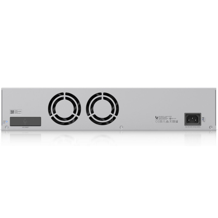 Професионален видеорекордер UBIQUITI UniFi Network Video Recorder Pro, 1U Rack-mount, LCD сензорен екран, 7 устройства, 1 LAN RJ