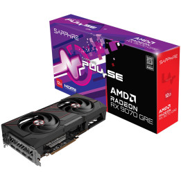 Видео карта SAPPHIRE PULSE AMD Radeon RX 9070 GRE GAMING OC 12GB DUAL, 12GB GDDR6 18Gbps - 11354-01-20G - 1