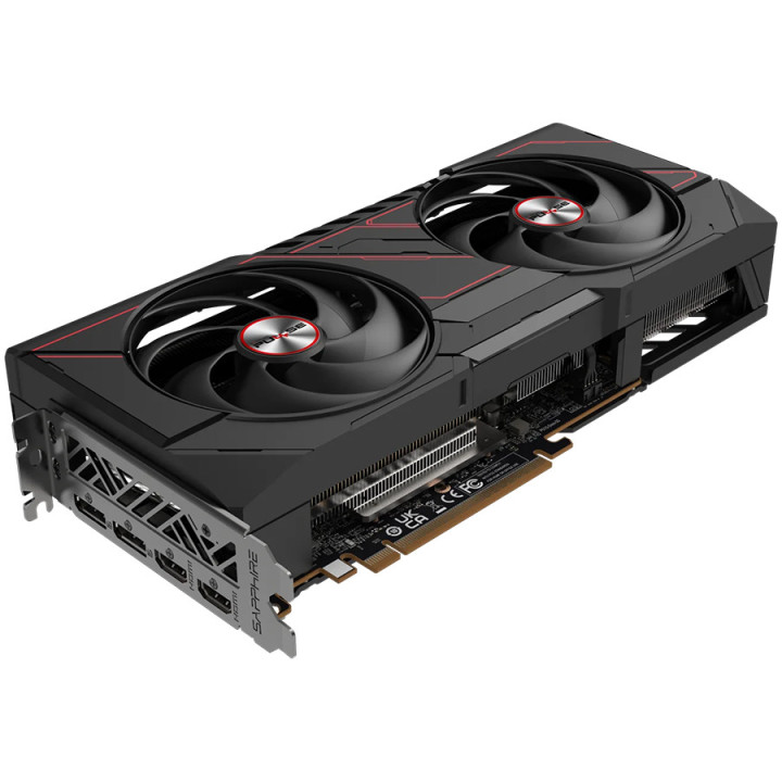 Видео карта SAPPHIRE PULSE AMD Radeon RX 9070 GRE GAMING OC 12GB DUAL, 12GB GDDR6 18Gbps - 11354-01-20G - 4