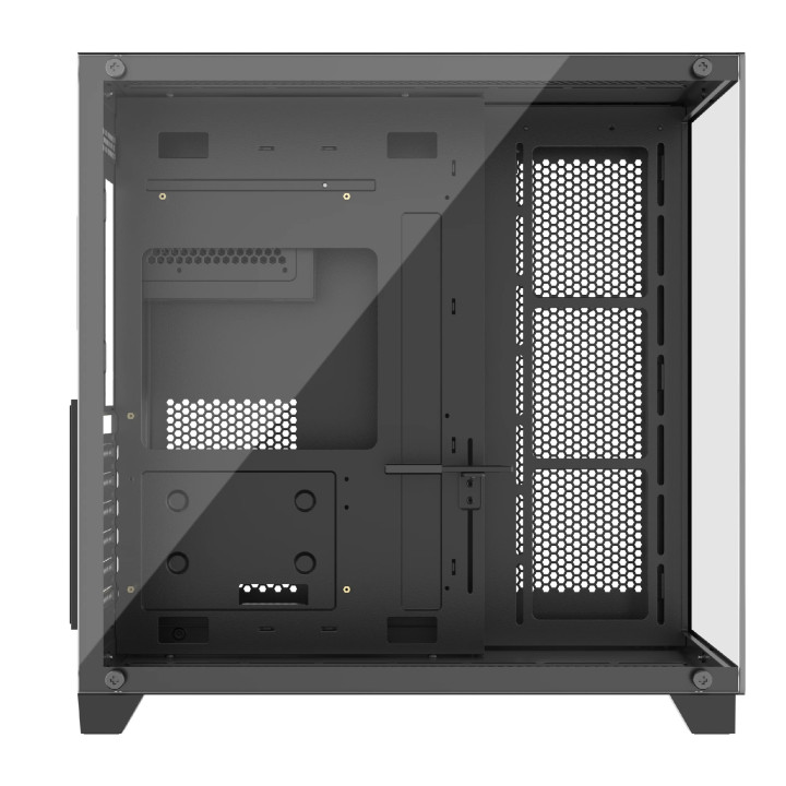 Кутия за компютър 1stPlayer MEGAVIEW MV8 Black, ATX - MV8-TP-BK