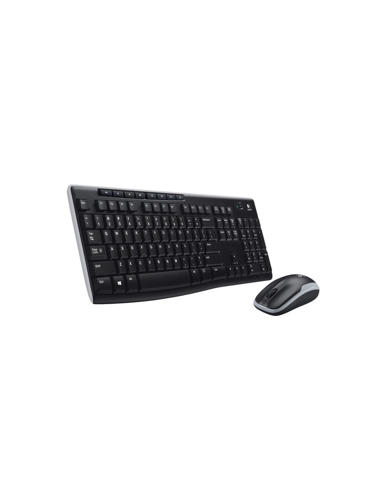 Безжичен комплект клавиатура и мишка Logitech MK270