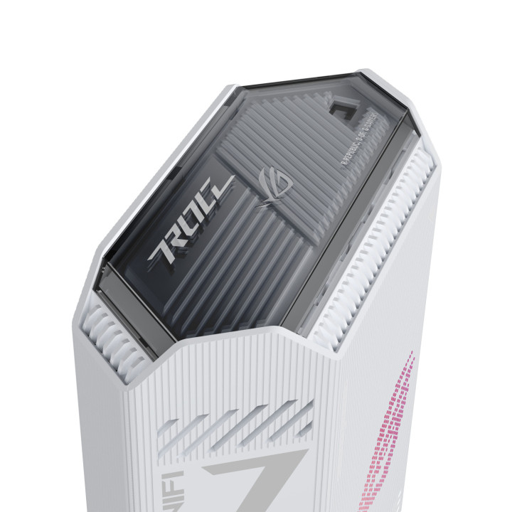 Безжичен рутер ASUS ROG Strix GS-BE7200, WiFi 7 BE7200, 4 x 2.5Gbps LAN, 1 x 2.5Gbps WAN - 90IG0AC0-MO9C00 - 4
