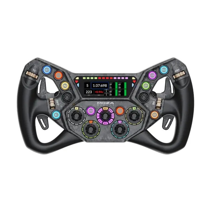 Геймърски волан MOZA Racing KS Pro, Безжичен, PC съвместимост, Авиационна алуминиева сплав - RS095 - 1