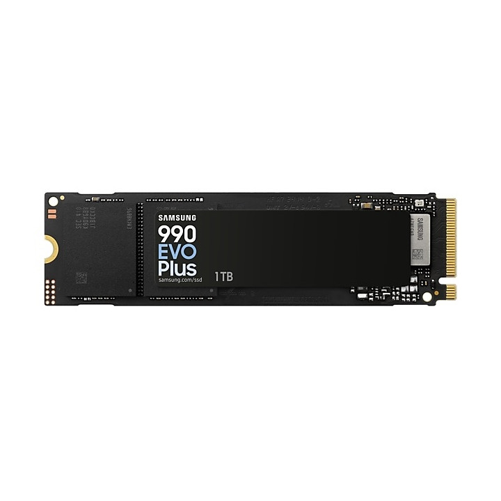 SSD Samsung 990 EVO Plus, 1TB PCIe 4.0 NVMe M.2, 7150MB/s четене - MZ-V9S1T0BW - 1
