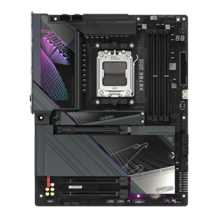 Дънна платка GIGABYTE X870E AORUS MASTER, Socket AM5 - 2