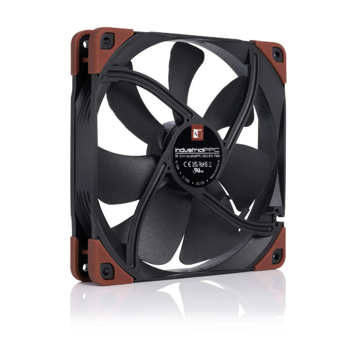 Индустриален вентилатор Noctua NF-A14 IPPC-2000-IP67-PWM, 140mm, 2000 RPM, PWM - NF-A14-IPPC-2000-IP67-PWM - 3