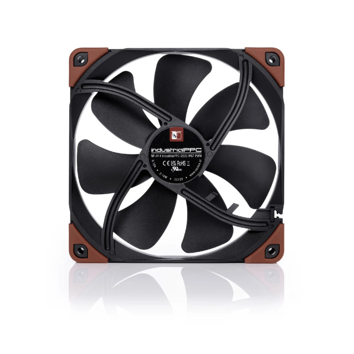Индустриален вентилатор Noctua NF-A14 IPPC-2000-IP67-PWM, 140mm, 2000 RPM, PWM - NF-A14-IPPC-2000-IP67-PWM - 4