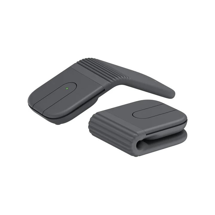 Безжична мишка Logitech Mobi Fold Mouse, Graphite - 910-007604 - 3