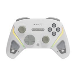 Геймпад Ajazz GP100 NS, Безжично, Bluetooth, 1000Hz, 13 бутона, 2 аналогови контроли - AJ-GP100-NS-WH - 1