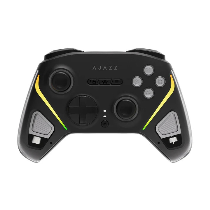 Геймпад Ajazz GP100 NS, Безжичен, Bluetooth, 1000Hz, 13 бутона, Черен - AJ-GP100-NS-BK - 1