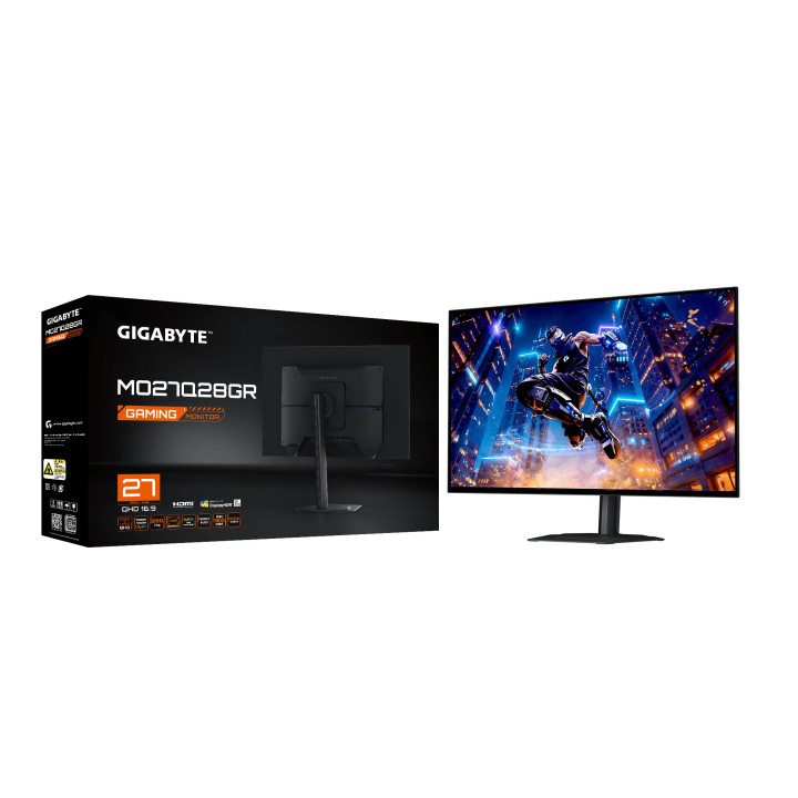 Монитор GIGABYTE MO27Q28GR, 27" WOLED QHD 2560x1440 280Hz - 8