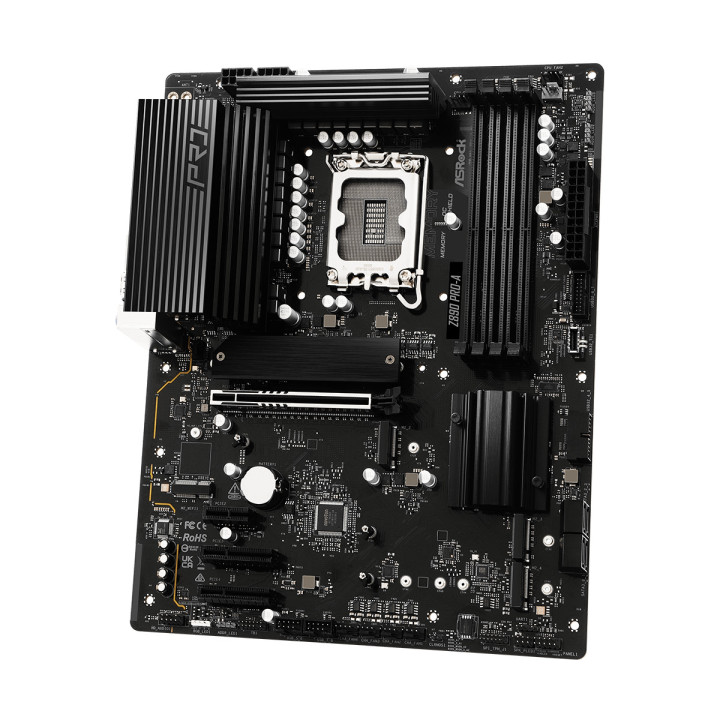 Дънна платка ASRock Z890 PRO-A, Сокет 1851, Чипсет Intel Z890, DDR5 до 256GB - 3