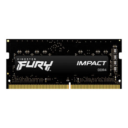 RAM памет Kingston Fury Impact 16GB(2x8GB) SODIMM DDR4 3200MHz CL20 16Gbit - KF432S20IBK2/16 - 1
