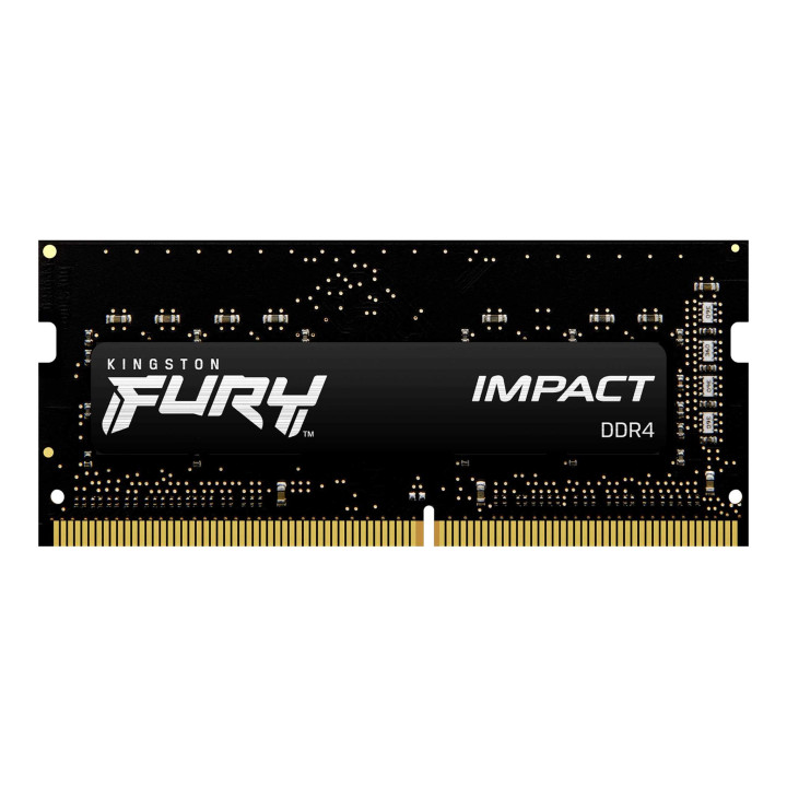 RAM памет Kingston Fury Impact 16GB(2x8GB) SODIMM DDR4 3200MHz CL20 16Gbit - KF432S20IBK2/16 - 1