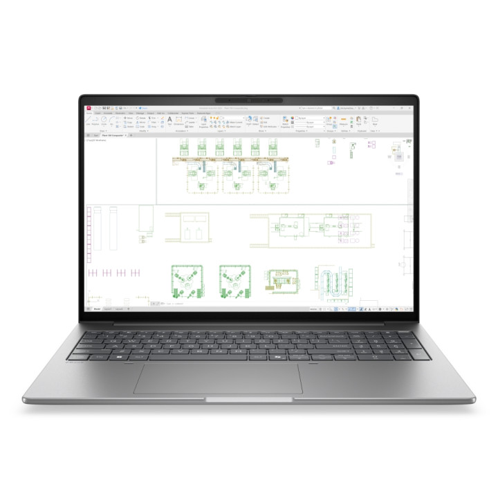 Лаптоп HP ZBook 8 G2i, 16" WQUXGA 120Hz IPS, Intel Core Ultra 7 366H, NVIDIA RTX PRO 500 4GB, 32GB DDR5 5600MHz, 1TB SSD PCIe Ge