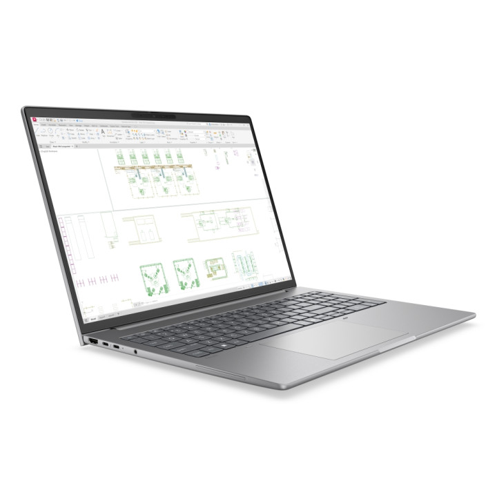 Лаптоп HP ZBook 8 G2i, 16" WQUXGA 120Hz IPS, Intel Core Ultra 7 366H, NVIDIA RTX PRO 500 4GB, 32GB DDR5 5600MHz, 1TB SSD PCIe Ge