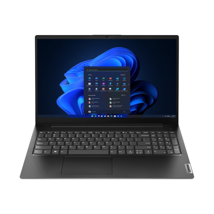 Лаптоп LENOVO V15 G4 AMN, 15.6" Full HD, AMD Ryzen 5 7520U, 8GB DDR5, 512GB SSD, Без ОС - 82YU00YYBM - 1