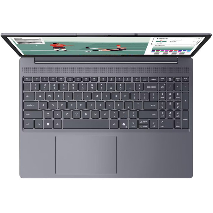 Лаптоп Lenovo IdeaPad Slim 3, 15.3" WUXGA AG, Intel Core Ultra 3 310, 8GB DDR5, 512GB SSD, No OS - 83RR0085BM - 3