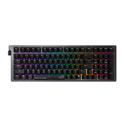 Безжична геймърска клавиатура ASUS ROG Strix Morph 96, ROG NX V2 Hot-Swappable суичове, RGB подсветка, Bluetooth/RF 2.4GHz - 90M