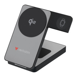 Сгъваема външна батерия Verbatim Foldable 3-in-1 Qi2, 10000 mAh - 32295 - 1