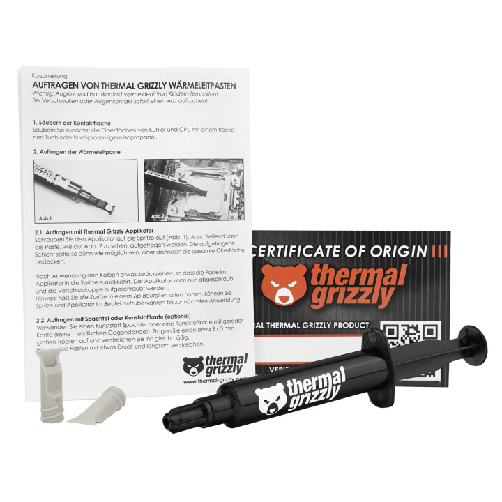 Термо паста Thermal Grizzly Kryonaut Extreme, 6g - TG-KE-006-R - 2