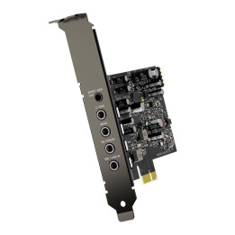 Звукова карта Creative Sound Blaster Audigy FX Pro, 7.1 канала, PCI-Express, 32-битна, 120dB SNR - CREAT-SND-AUD-FX-PRO - 1