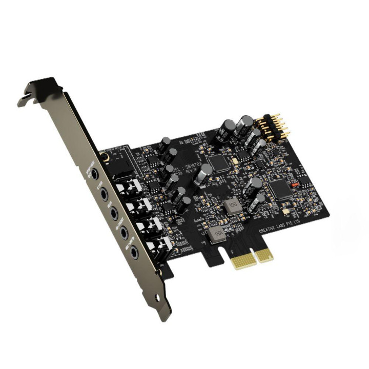 Звукова карта Creative Sound Blaster Audigy FX Pro, 7.1 канала, PCI-Express, 32-битна, 120dB SNR - CREAT-SND-AUD-FX-PRO - 3