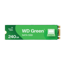 SSD памет Western Digital Green, 240GB SATA M.2 2280 - WDS240G3G0B-00BJF0 - 1