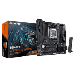 Дънна платка GIGABYTE B840M GAMING X WIFI 6E, AM5, DDR5, 256GB, Wi-Fi 6E - 1
