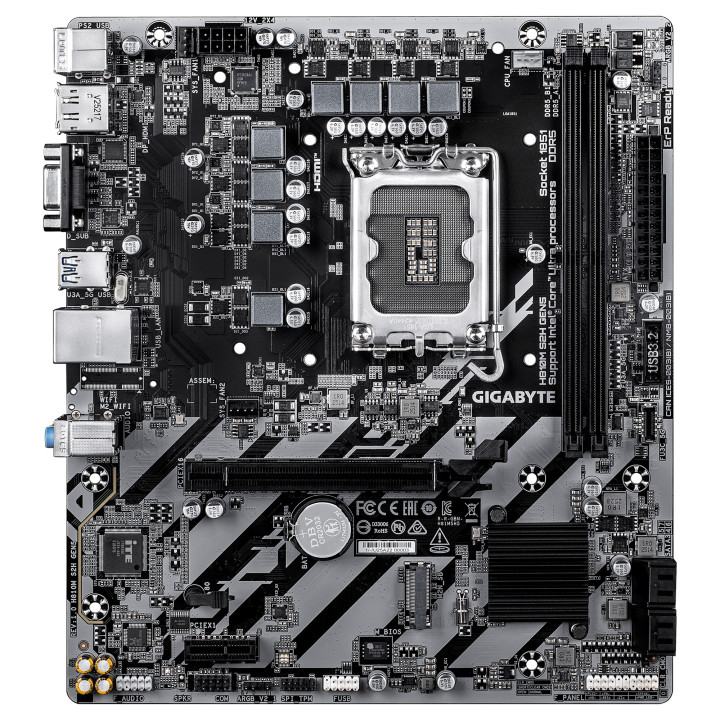 Дънна платка GIGABYTE H810M S2H Gen5, LGA 1851, DDR5 - 2